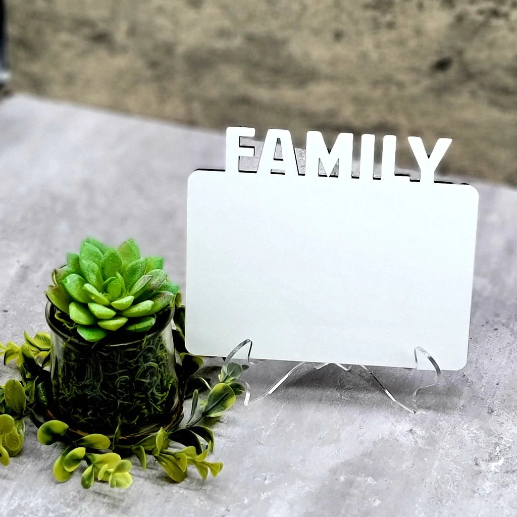 Family Photo plaque