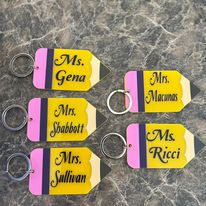 Pencil Keychain