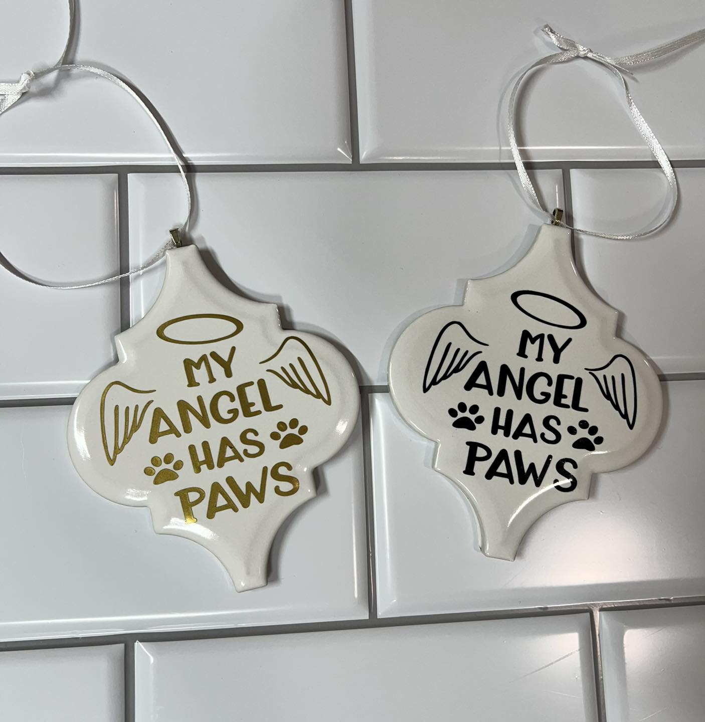 My angel has Paws