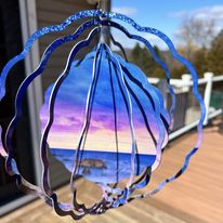 Sunset Wind Spinner