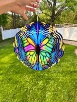 Butterfly Wind Spinner