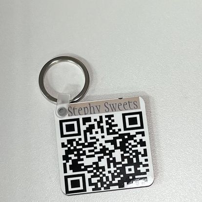 QR Keychain