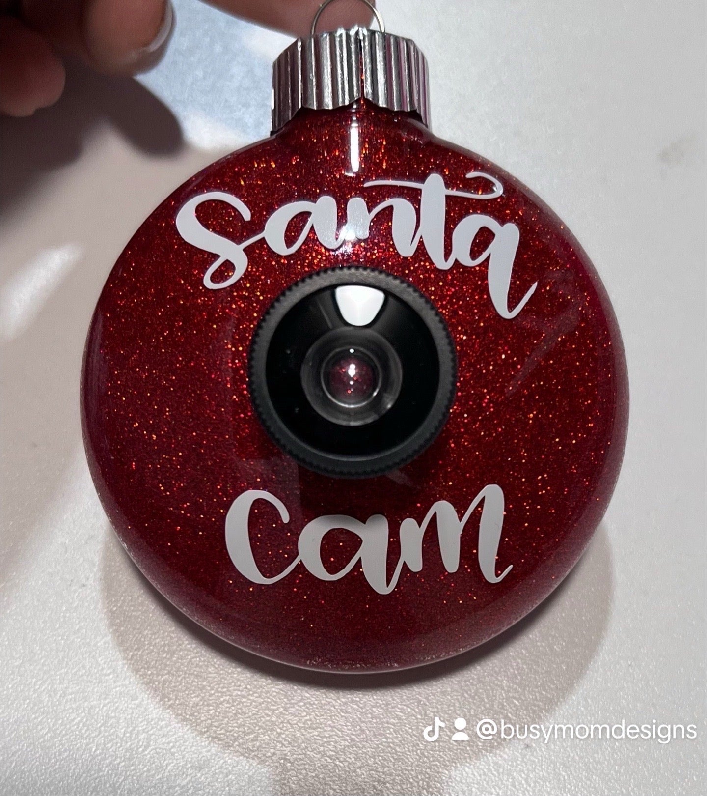 Santa Cam Ornament