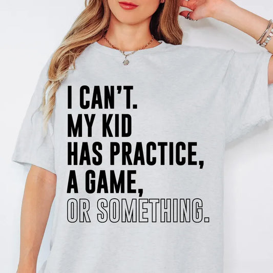 I Can't Tshirt