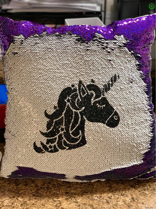 Sequin Pillow