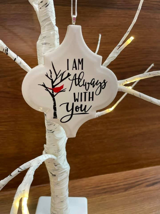 I am always with you ornament