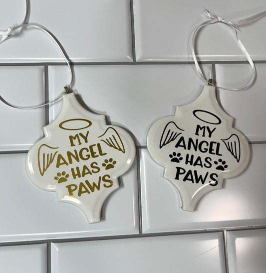 My angel has Paws